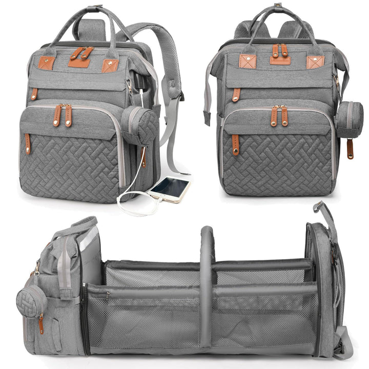 Unisex Multifunctional Backpack with Removable Zipper and Insulated Compartment Bowlift
