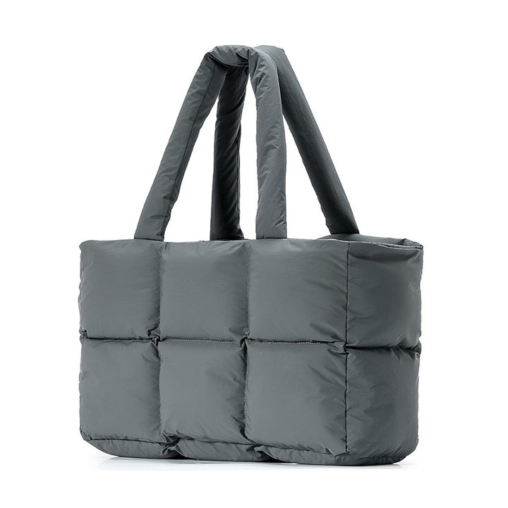 Fashionable quilted tote bag Bowlift