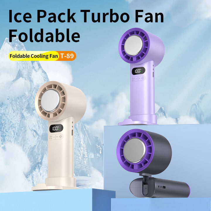 Unisex Portable Foldable Cooling Fan Bowlift
