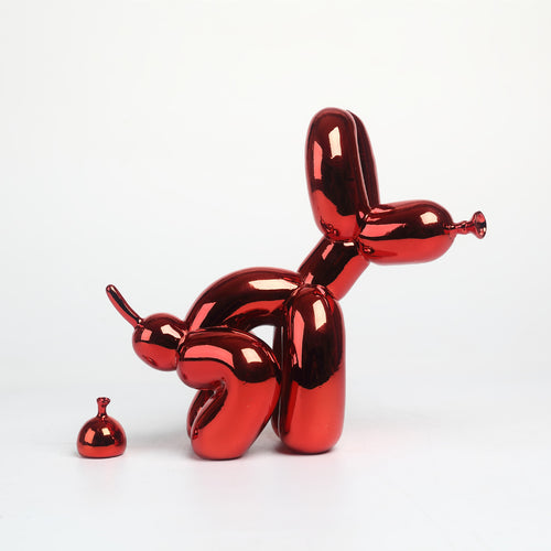Decorative Dog Figure Bowlift