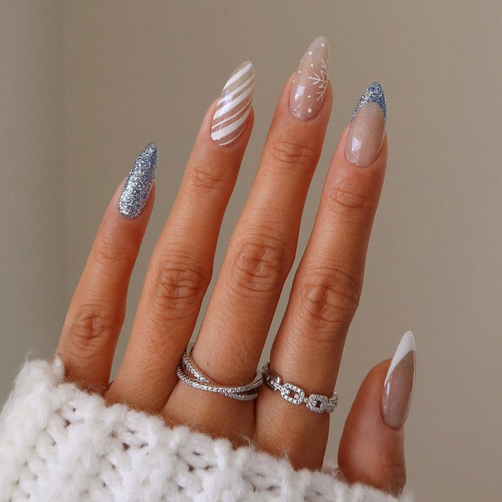 Creative nail art set with elegant patterns Bowlift
