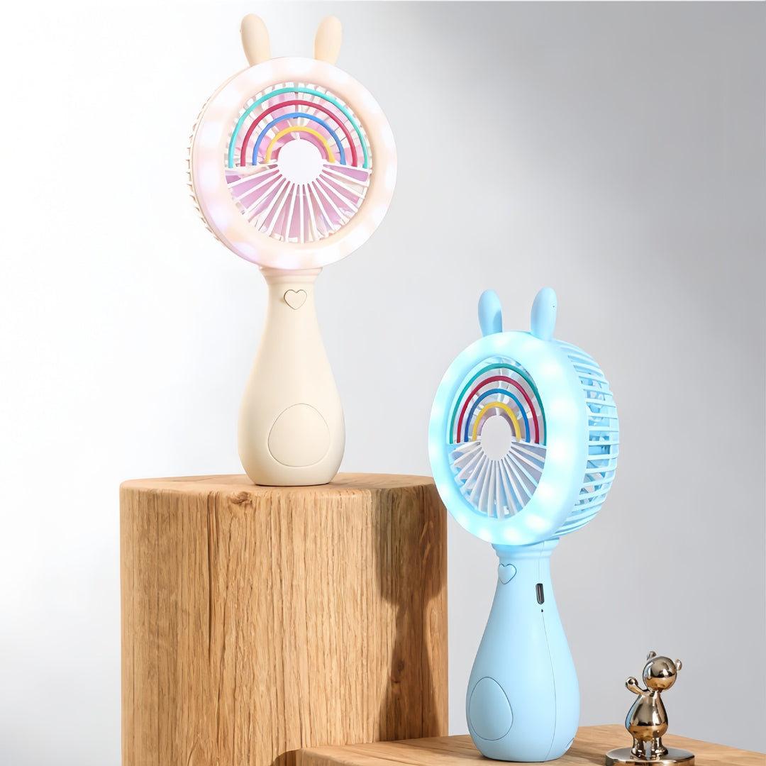 Women's Portable LED Fan Bowlift