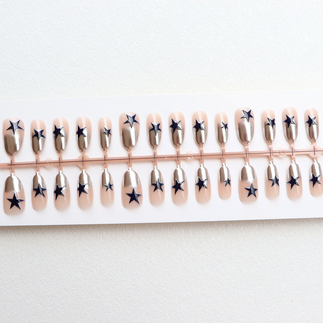 Stylish Press-On Nail Art Bowlift