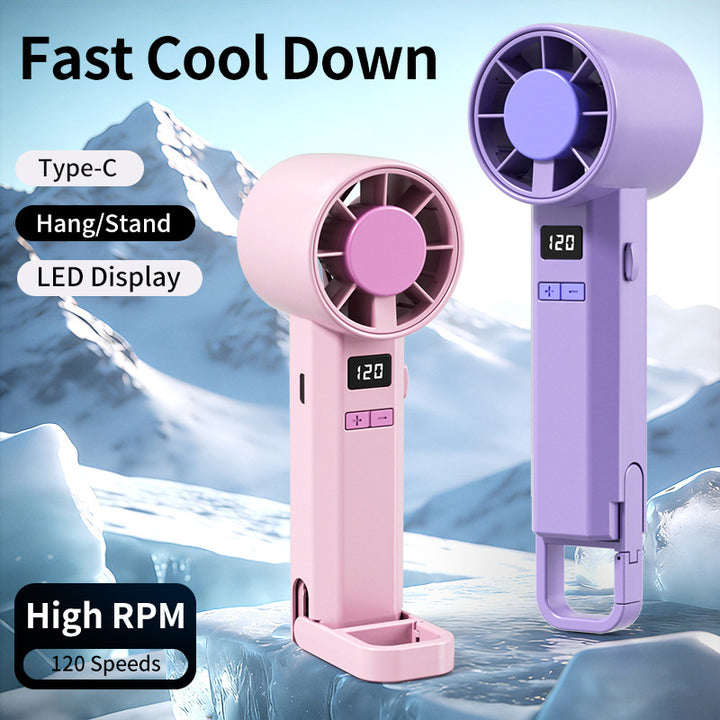 Women Portable Mini Fan Bowlift