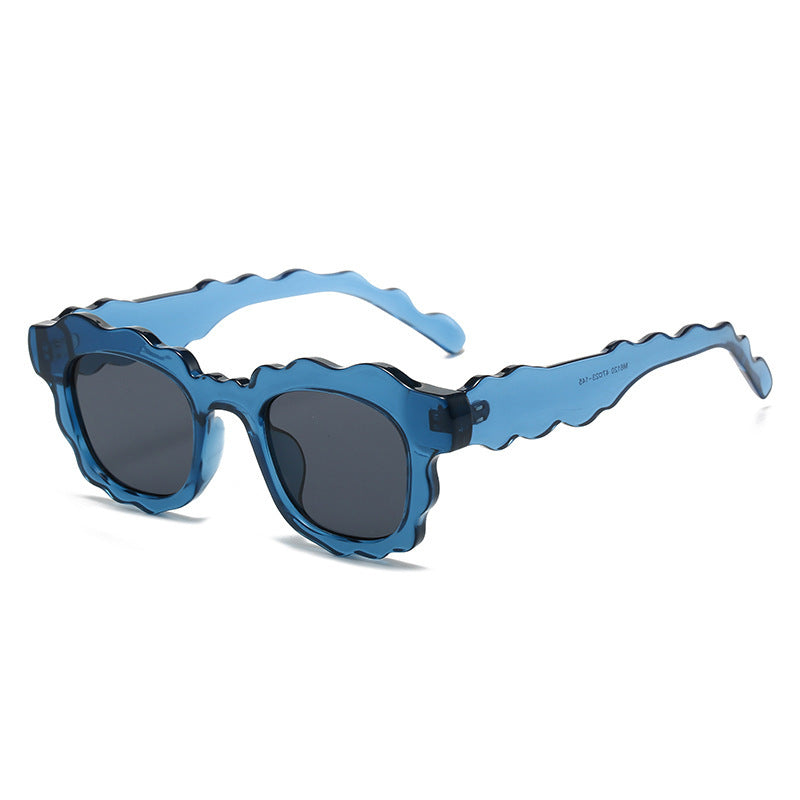 Unique Shaped Frame Sunglasses Bowlift