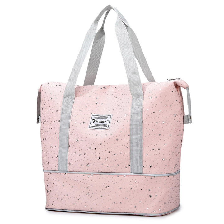 Stylish Multi-Pocket Travel Tote Bag Bowlift