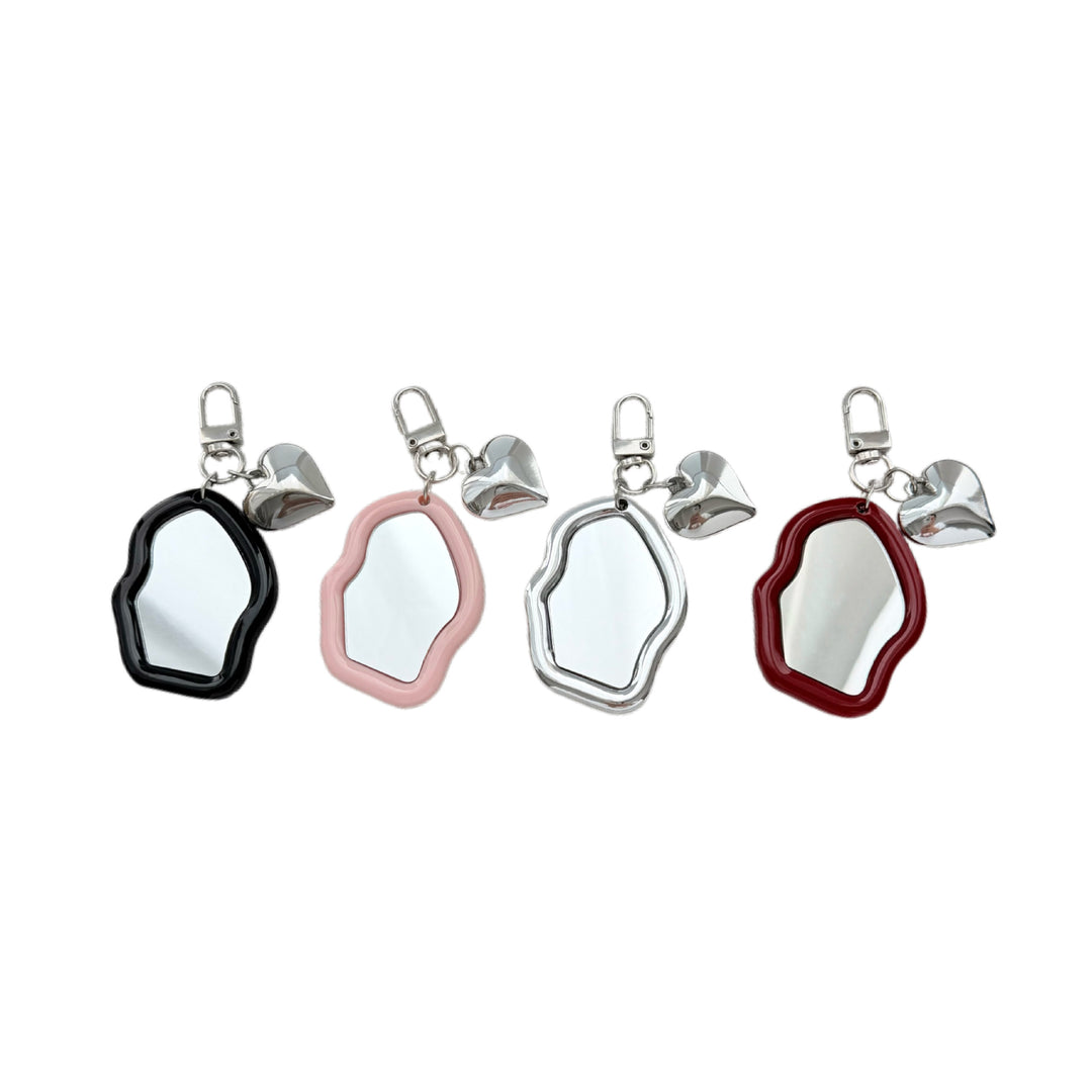 Creative Mirrored Keychain Bowlift