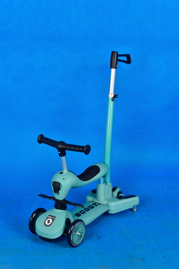 Versatile Three-Wheel Kick Scooter Bowlift