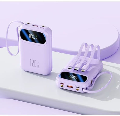 High-performance power bank with digital display and multiple connections Bowlift