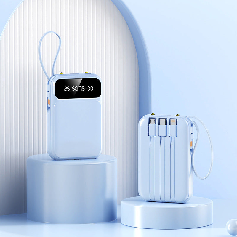 Portable Power Bank with Digital Display by Bowlift