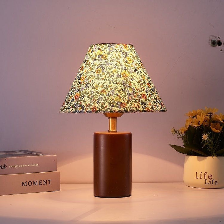 Decorative Floral Shade Table Lamp