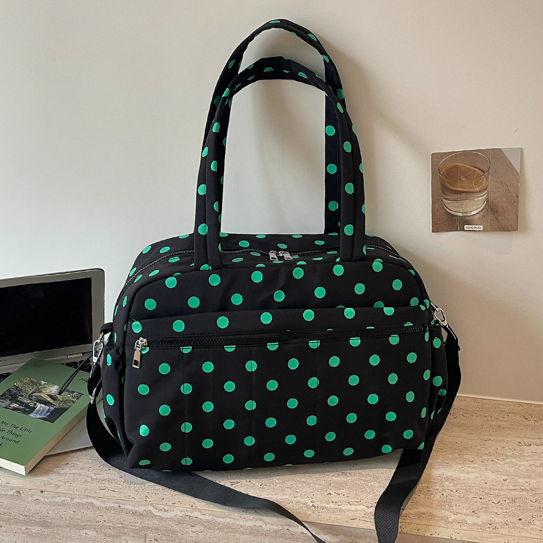 Stylish Polka Dot Gym Bag