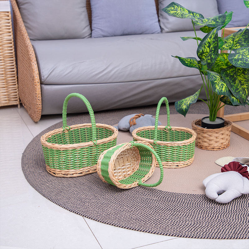 Woven Storage Basket Bowlift