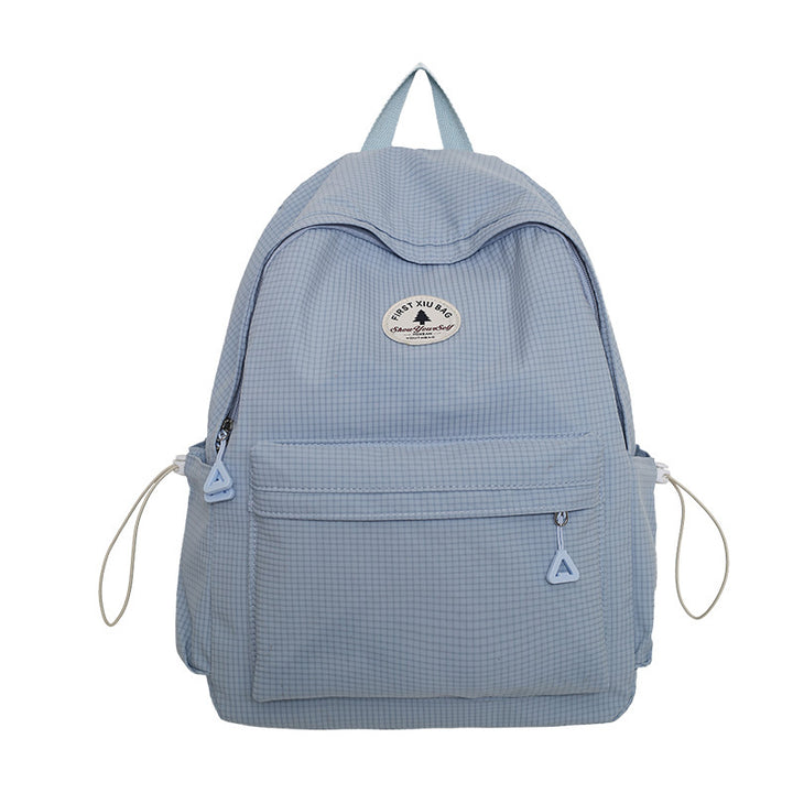 Casual Multi-Compartment School Backpack Bowlift