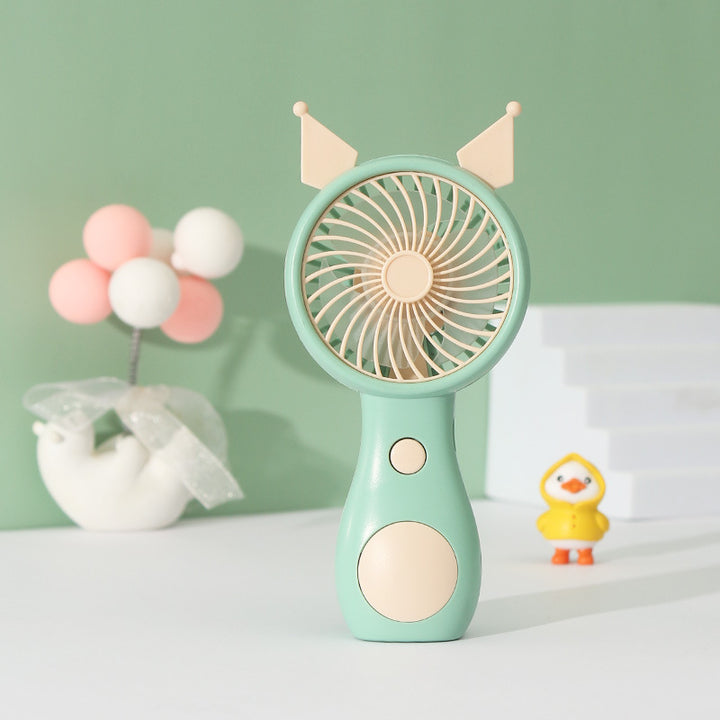 Unisex Portable Hand Fan with Creative Animal Design Bowlift
