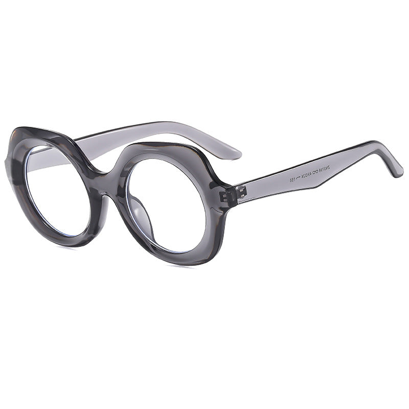 Women oversized sunglasses with stylish, curved frame Bowlift