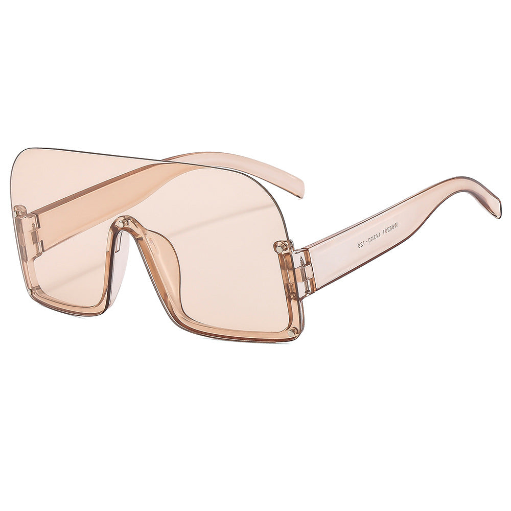 Oversized Shield Sunglasses