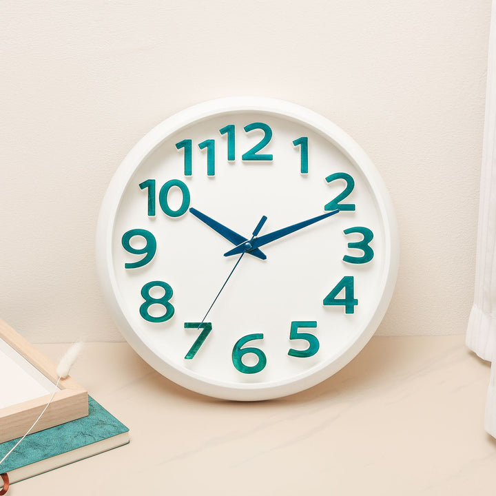Wall clock in minimalist design Bowlift