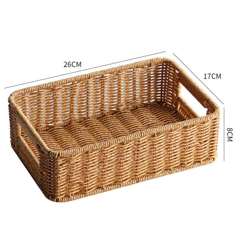 Home Storage Woven Tray Bowlift