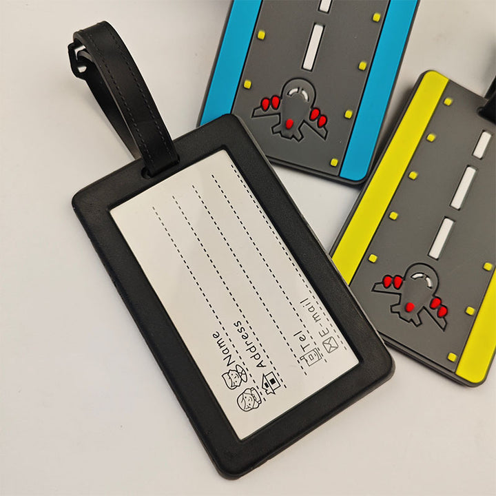 Unisex Roadway-Themed Luggage Tag Bowlift