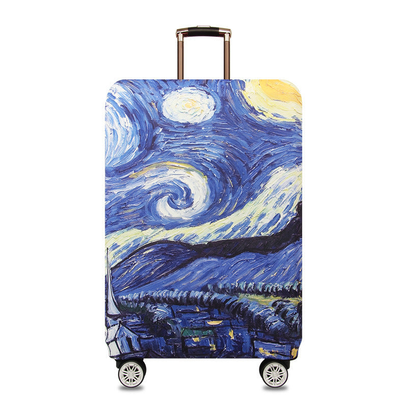 Artistic Travel Hard Shell Suitcase Bowlift