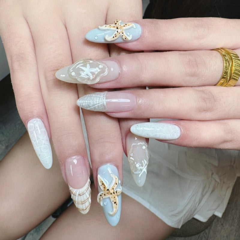 Animal-Inspired Press-On Nail Art Set Bowlift