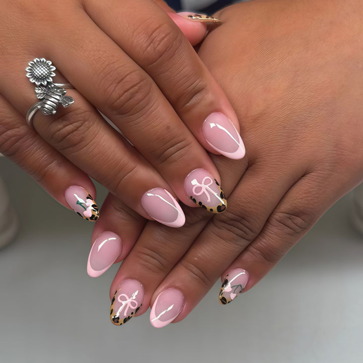 Chic Animal Print Nail Wraps Bowlift