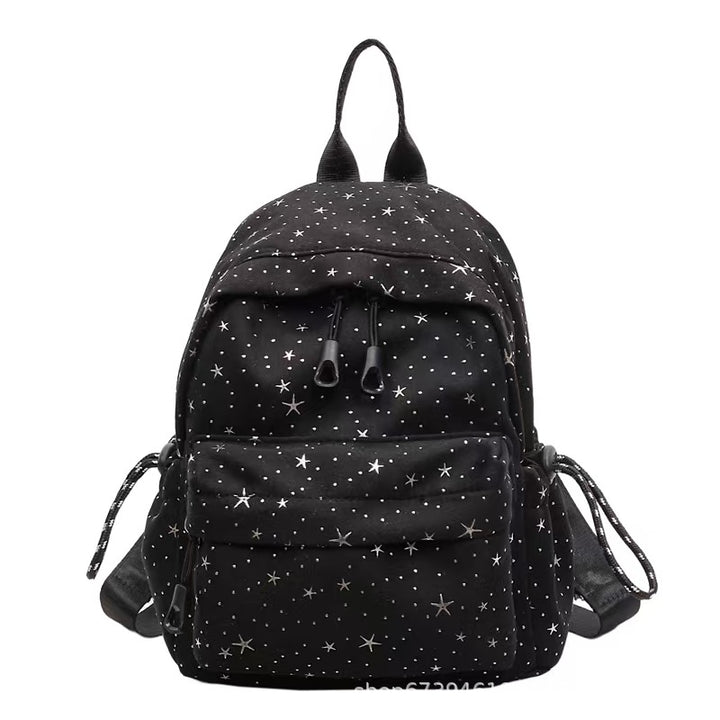 Star Print Everyday Backpack Bowlift