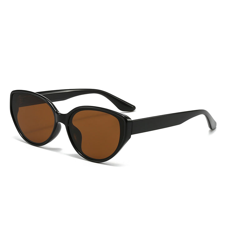 Women Cat-Eye Glasses with Transparent Frame Bowlift