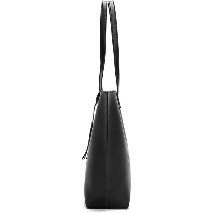 Elegant Handbag In Modern Crocodile Leather Look Bowlift