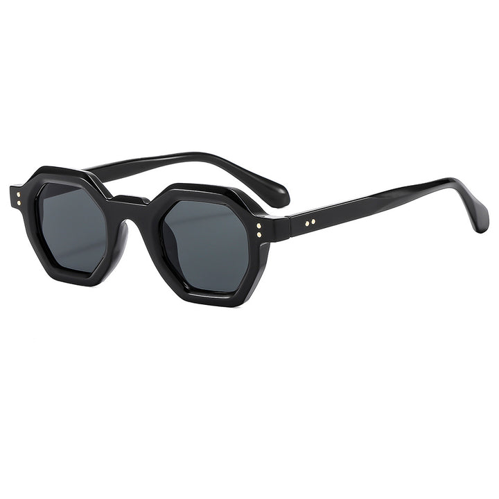 Women’s geometric sunglasses with distinctive design and protective UV filter Bowlift