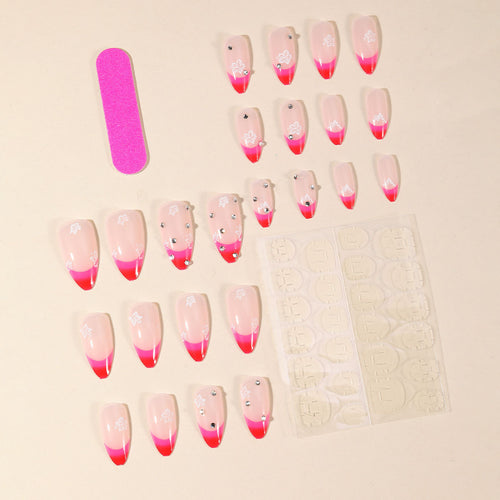 Artistic Ombre Nail Art Extensions Bowlift