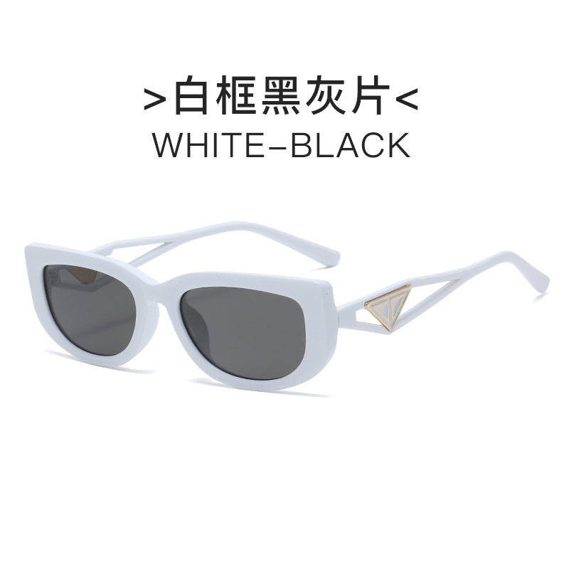 Women's Cat-Eye Sunglasses with Luxurious Accents and Elegant Design Bowlift