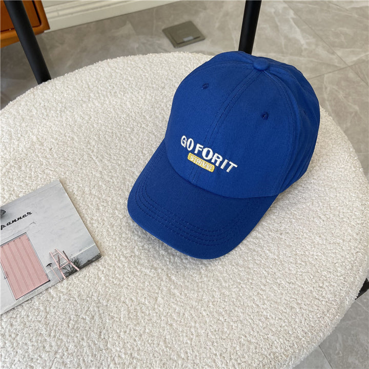 Women's Casual Cotton Adjustable Baseball Cap Bowlift