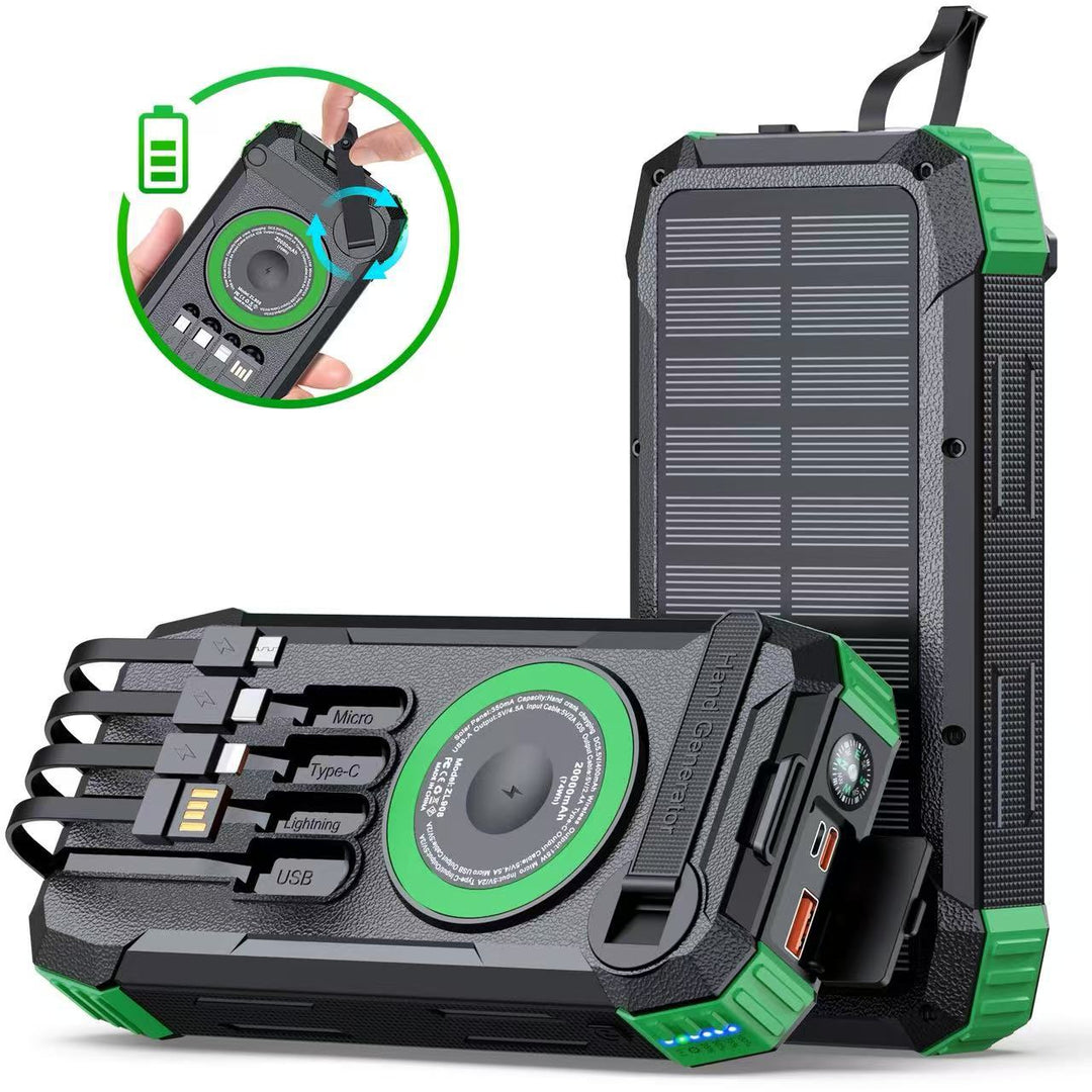 Solar Powerbank with High Speed Charging Function Bowlift