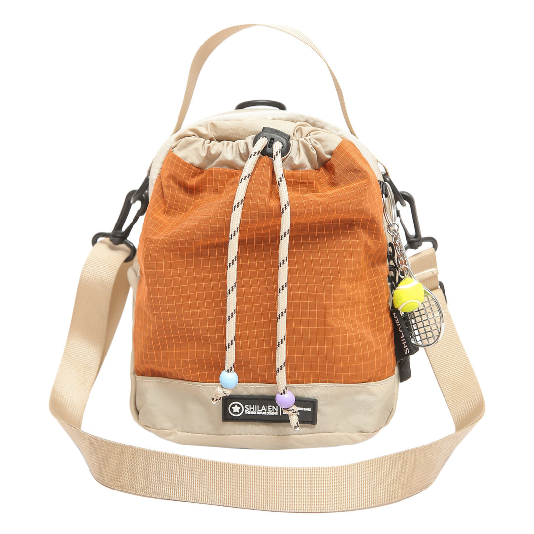 Versatile Drawstring School Backpack Bowlift