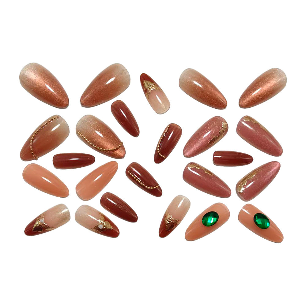 Elegant Artificial Nails Set Bowlift
