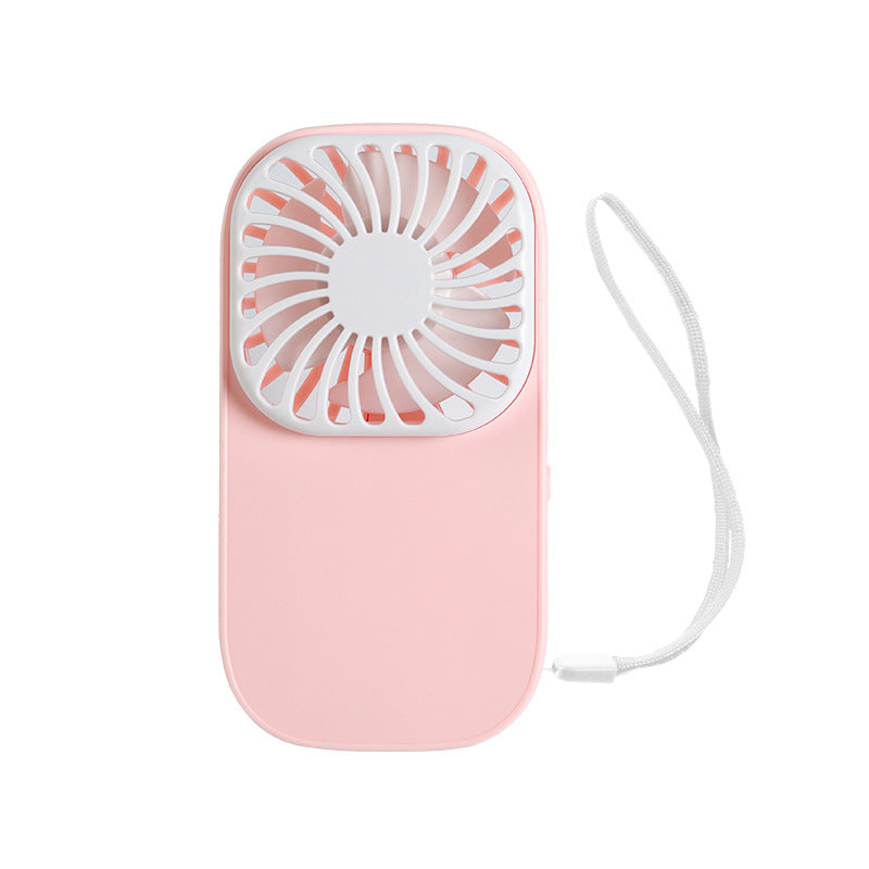 Ladies portable handheld fan with ergonomic design Bowlift