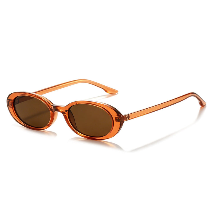 Vintage Oval Frame Sunglasses Bowlift