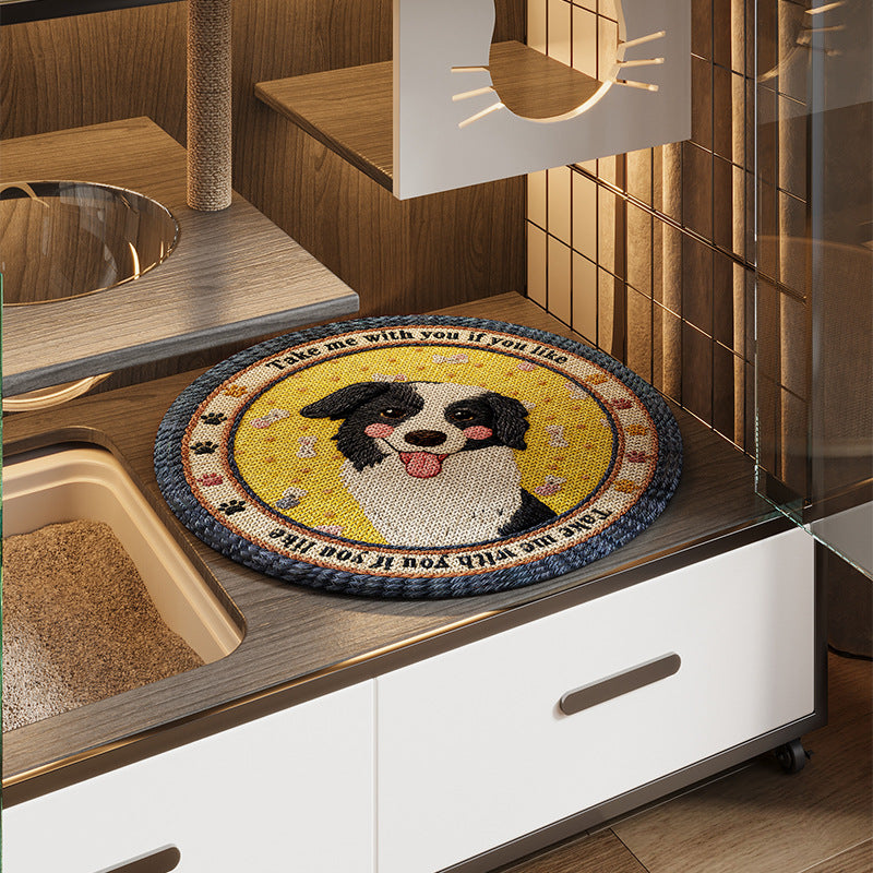Soft and Durable Pet Food Mat Bowlift