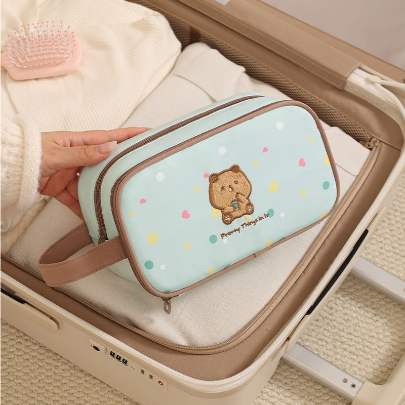 Cute Animal Pattern Makeup Pouch Bowlift