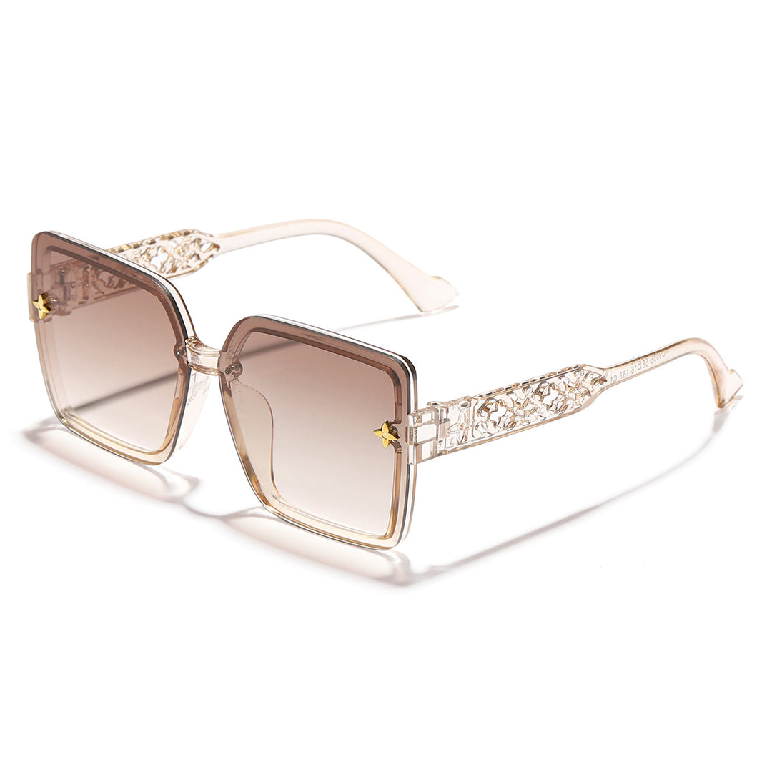 Ladies' fashionable sunglasses with a delicate frame and gradient lenses Bowlift