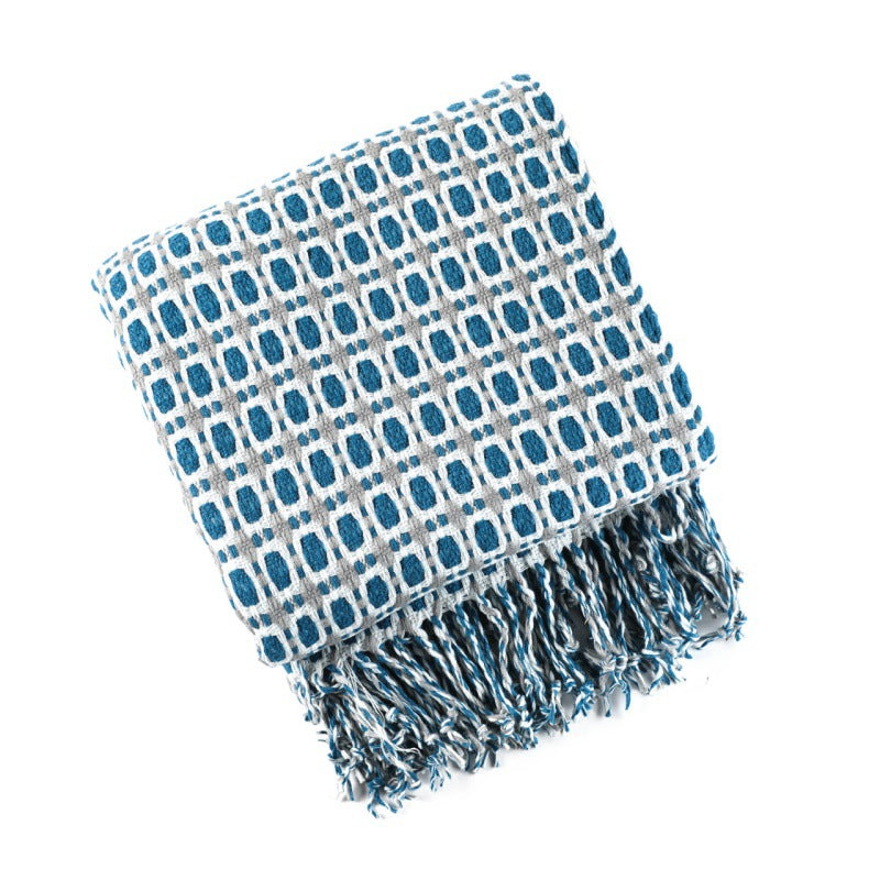 Stylish Houndstooth Pattern Scarf