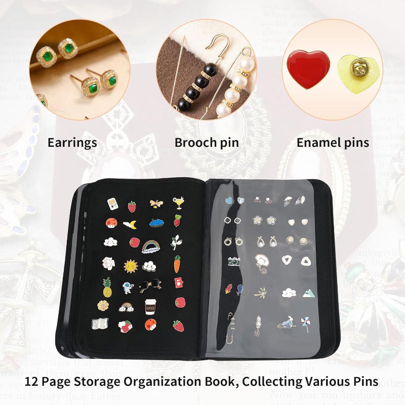Organizer bag for pins and badges Bowlift