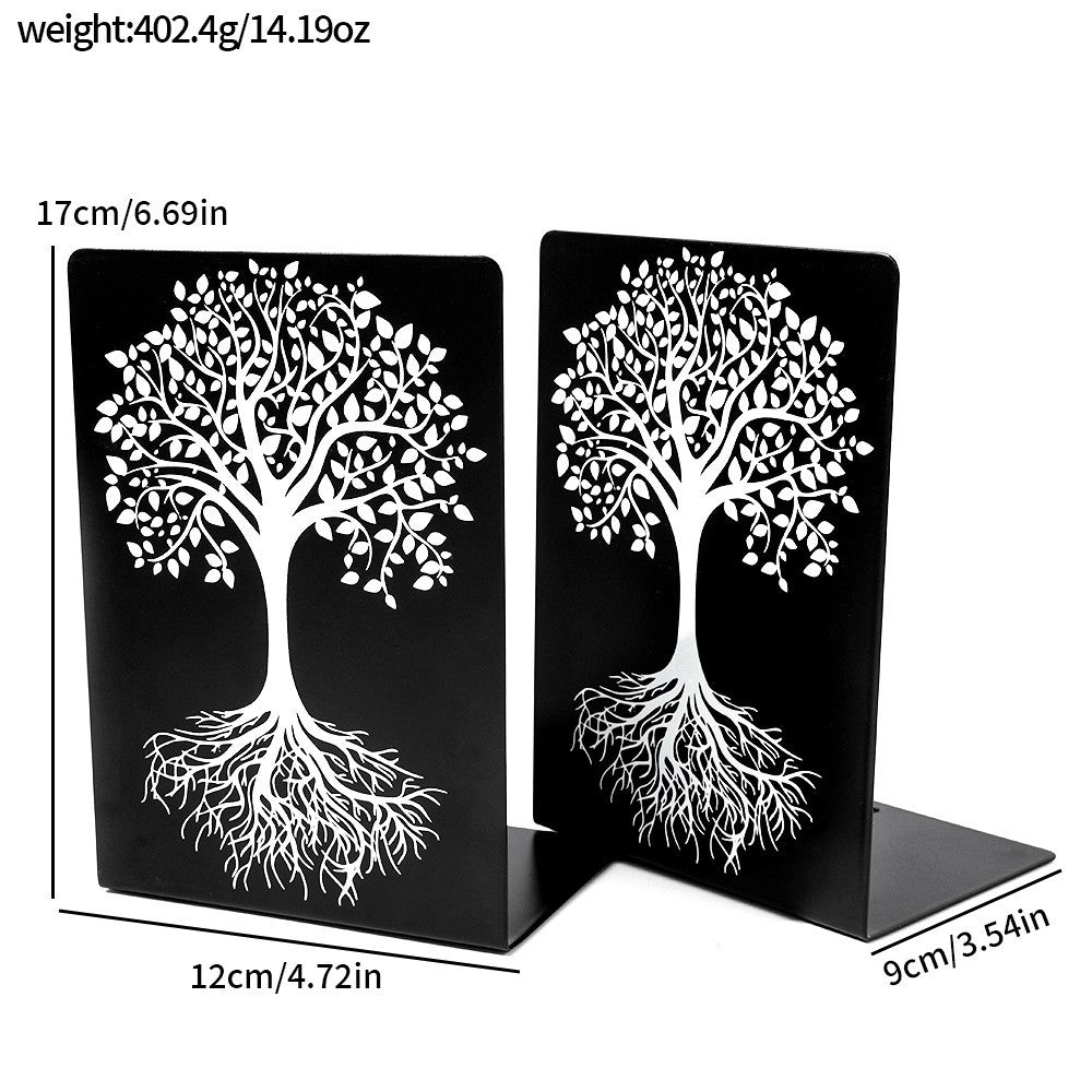 Artistic Tree Design Decorative Bookends