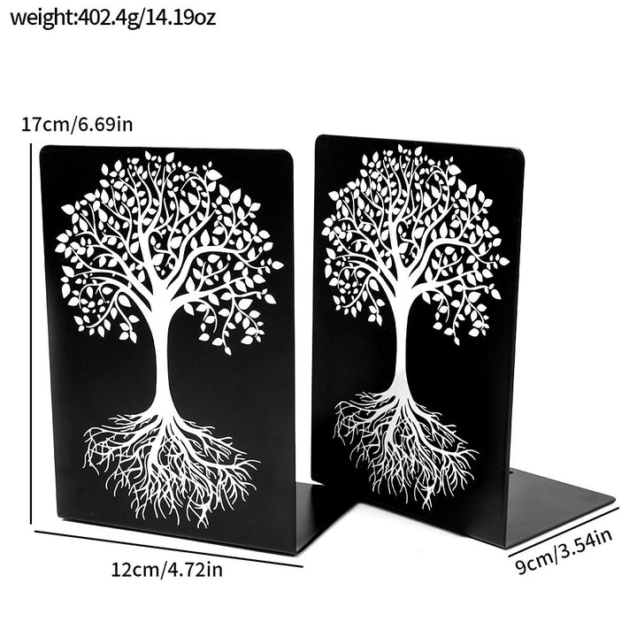 Artistic Tree Design Decorative Bookends