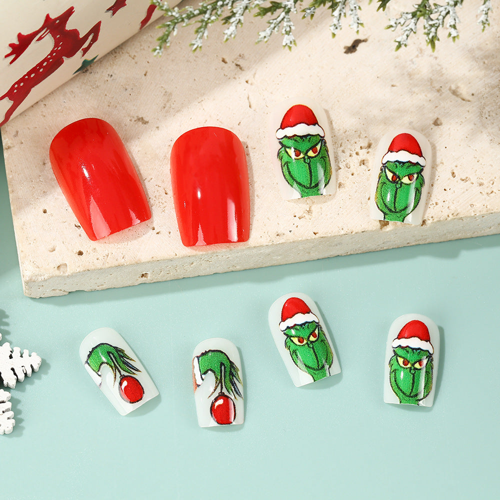 Creative Holiday Art Nails Bowlift