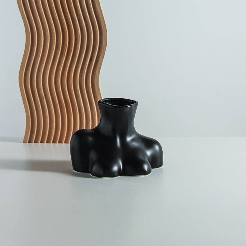 Artistic Abstract Ceramic Vase