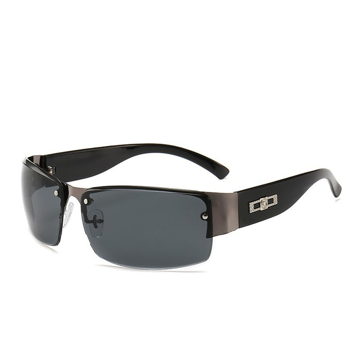 Ladies sporty sunglasses with wide frame and gradient lenses Bowlift