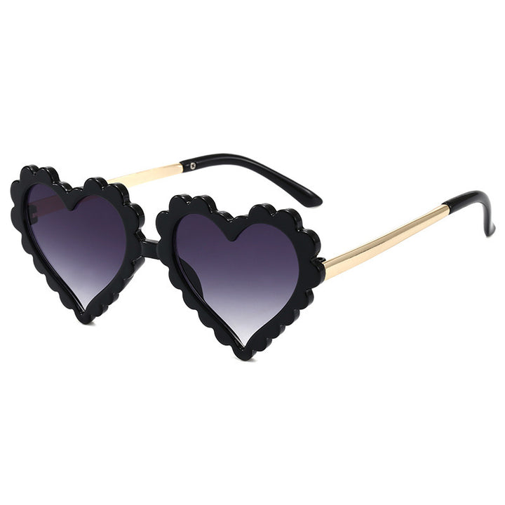 Women Heart Shaped Fashion Sunglasses Bowlift